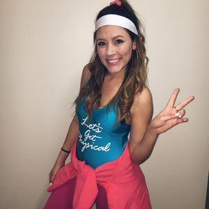 80s Workout Leotard